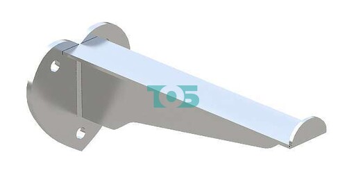 Полкодержатель настенный СЕРДЦЕ малый - 150 мм