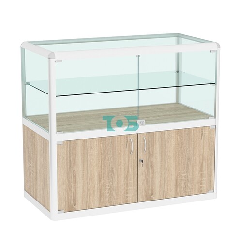 Прилавок из профиля прямоугольный №3 (закрытый)