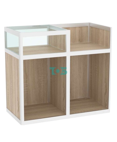 Прилавок под кассу из профиля №2  (открытый)