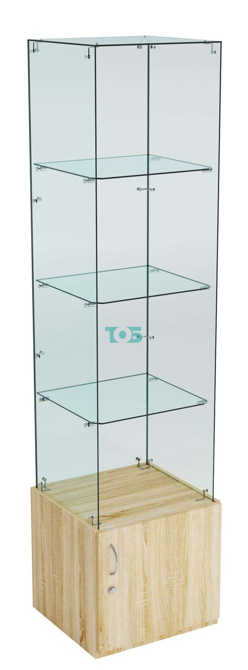 Витрина ИСТРА №106 стаканчик (З/С - стекло), без дверей