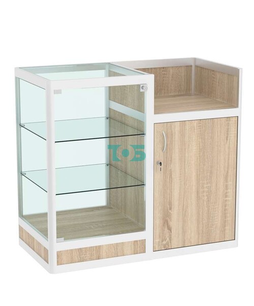 Прилавок под кассу из профиля №4  (закрытый)