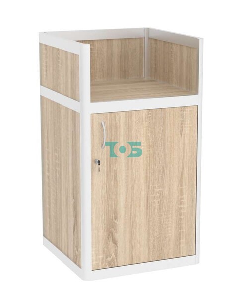 Прилавок под кассу из профиля №6 (закрытый)