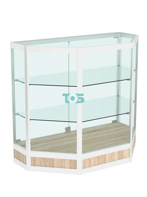 Прилавок из профиля трапеция №4  (закрытый)