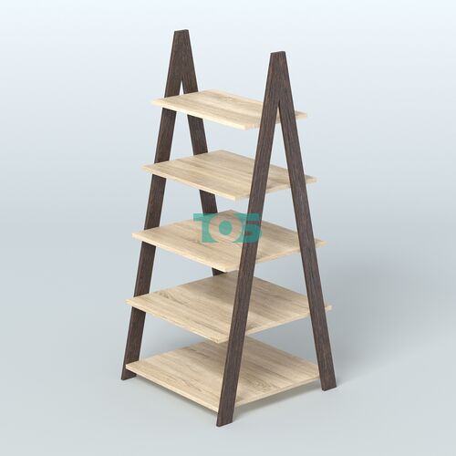 Торговая двусторонняя стойка ЛОФТ №3-950 с широкими полками