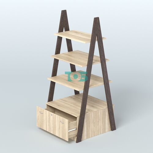 Торговая двусторонняя стойка ЛОФТ №4-950 с двумя тумбами Т-16