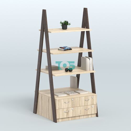 Торговая двусторонняя стойка ЛОФТ №4-950 с узкими выдвижными ящиками