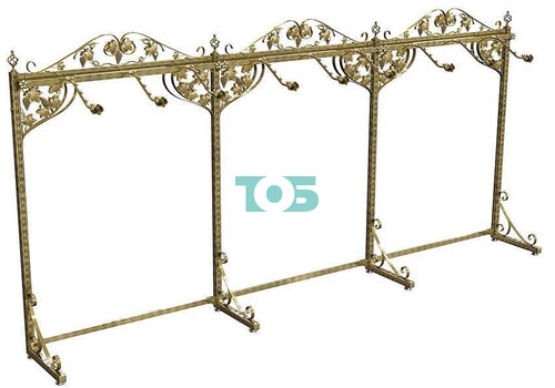 Пристенная система ВИНОГРАДНАЯ ЛОЗА №5 (1800х3600 мм)