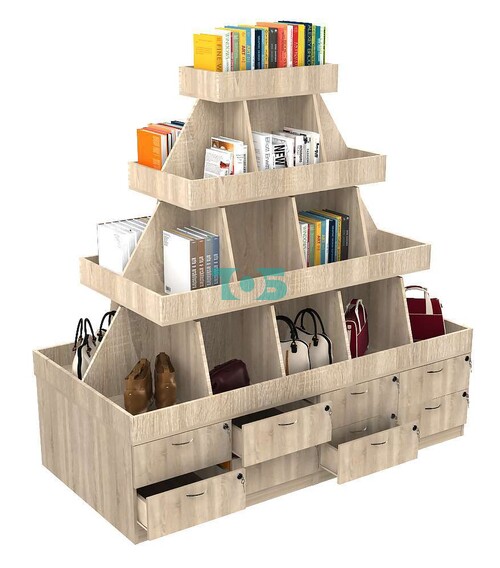 Гондола торговая серии СМЕШНЫЕ ЦЕНЫ №3 (с тумбами Т19)