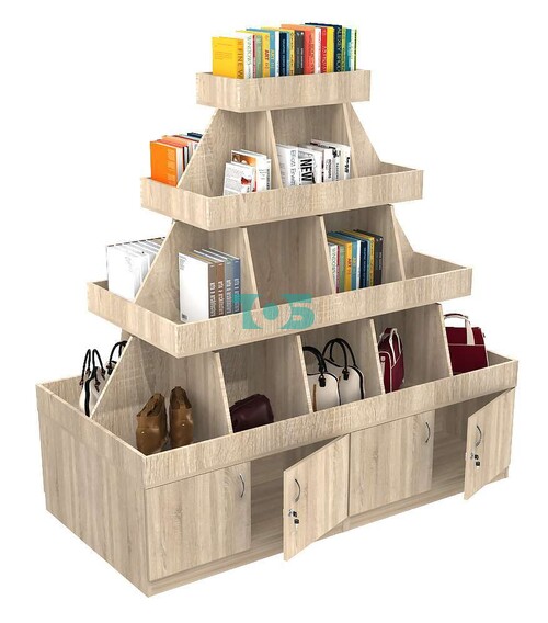 Гондола торговая серии СМЕШНЫЕ ЦЕНЫ №5 (с тумбами Т25)