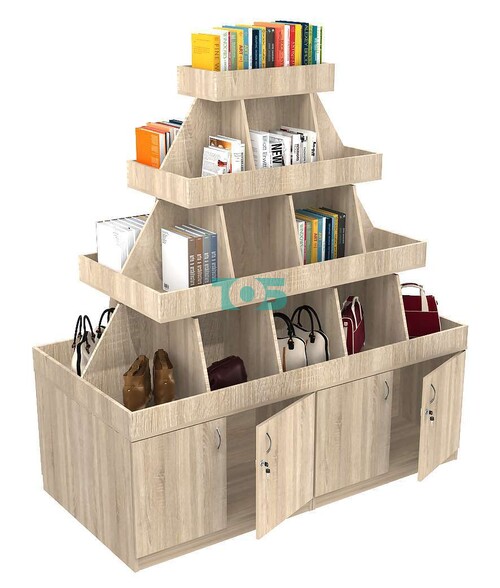 Гондола торговая серии СМЕШНЫЕ ЦЕНЫ №7 (с тумбами Т26)