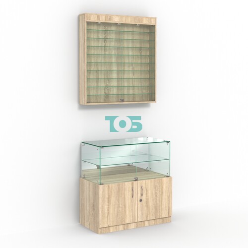 Комбинированный прилавок-витрина демонстрационный КПВ-01-07