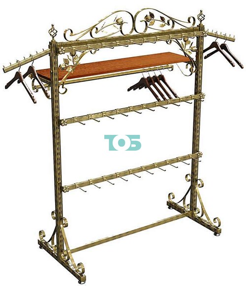 Островная система «Улица Роз» с крючками и полкой ДСП №10 (1800х1200мм)