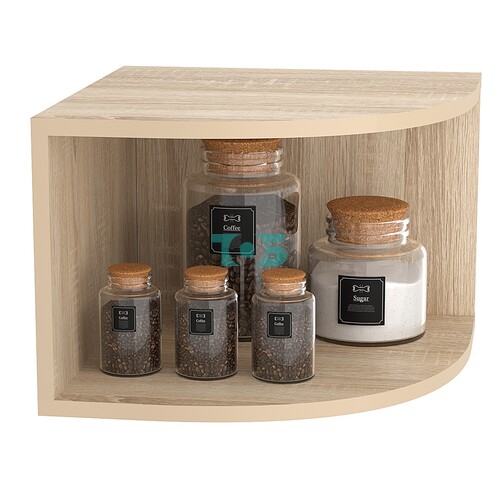 Антресоль Эконом №6а-400 угловая