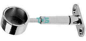 652-ch Держатель трубы 25мм одностор