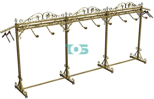 Островная система УЛИЦА РОЗ с металлическими фигурными украшениями №4 (1800х3600мм)