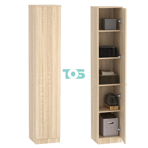 Шкаф офисный закрытый узкий Ш-42