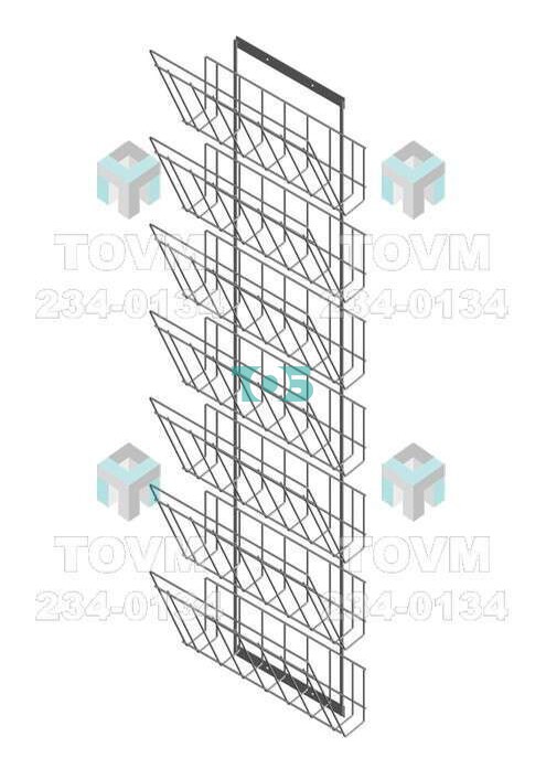 Д-14. Дисплей 7 газетниц