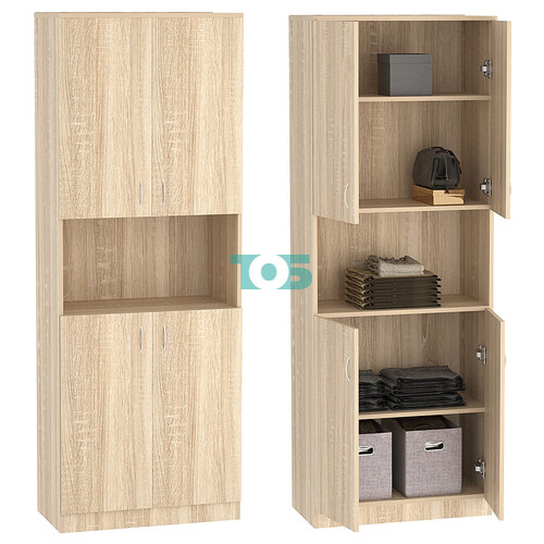 Шкаф офисный с нишей Ш-45