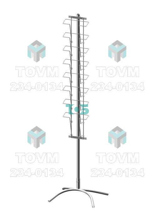 Б02 Буклетница с дисплеем 8 ячеек А4
