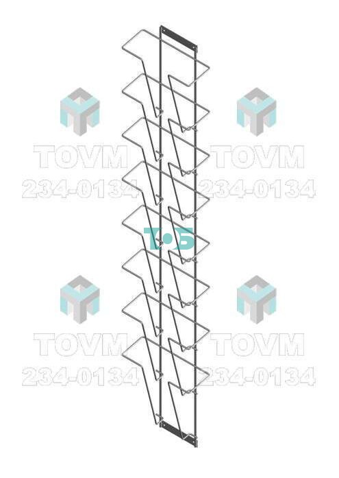 Д-04. Дисплей 8 ячеек А4 вертикальный