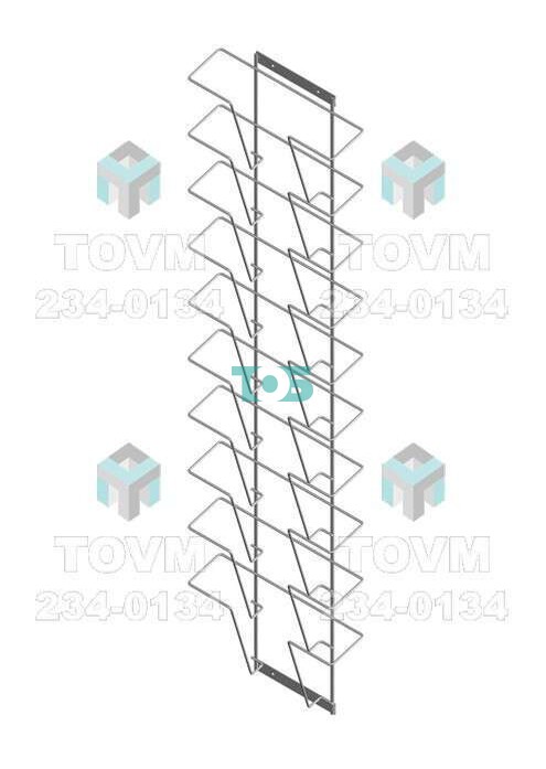Д-05. Дисплей 10 ячеек А4 горизонтальный