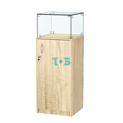 Прилавок со световым коробом квадратный №11