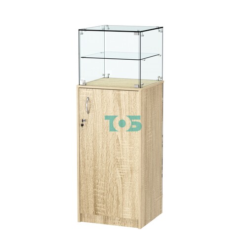 Прилавок со световым коробом узкий №12