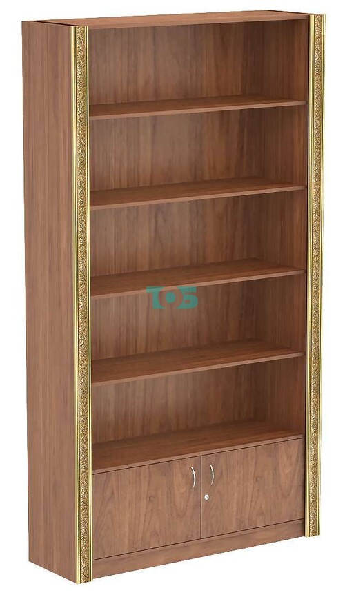 Торговый стеллаж с накопителем и глубокими полками серии БАРОККО №БА-1-1ВД-400