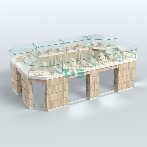 Торговый островок GOLD с зеркальным фасадом №5-1 (6,75 кв.м)