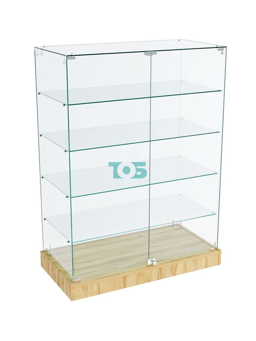 Прилавок Истра стеклянный №129 (закрытый)