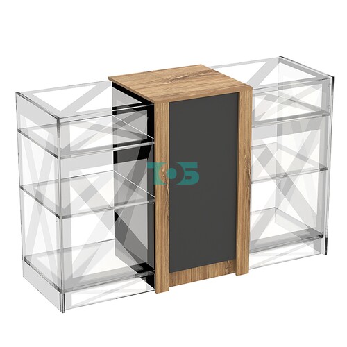 Прилавок из ДСП Модерн №1-КР-600 центральный