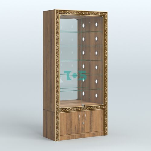 Витрина центральная с декором №ВБА-503С