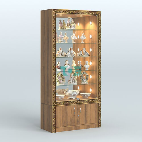 Витрина центральная с декором №ВБА-503С