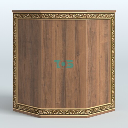 Ресепшен угловой серии БАРОККО №3