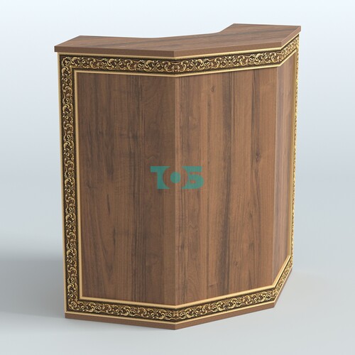 Ресепшен угловой серии БАРОККО №3