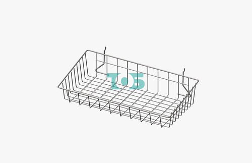 Полка-корзина малая на Экономпанель ЭП.П04. белая