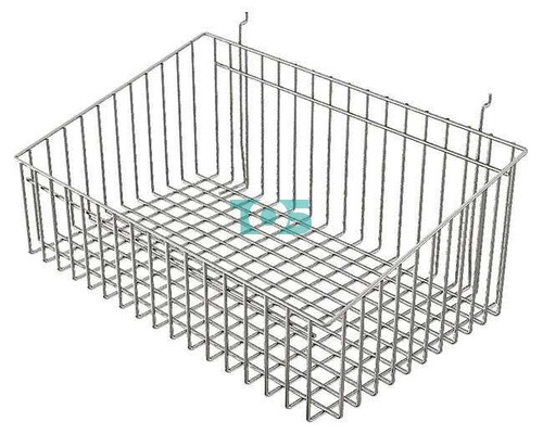Полка-корзина большая на Экономпанель ЭП.П05. белая