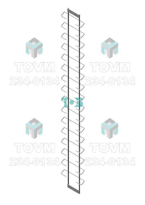 Д-24. Дисплей для очков 16 ячеек Белый (открытый доступ) 
