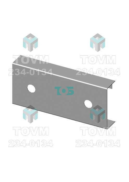Пластина для смесителей П-образная на сетку НЭ14. 
