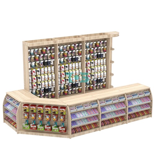 Комплект кассовой зоны с экономпанелями большой №3