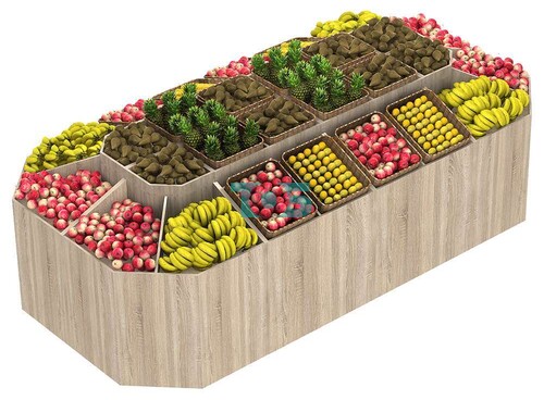 Островной овощной развал FRUIT-COURT №3