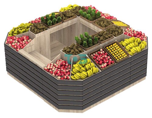 Торговый островок-павильон для овощей и фруктов FRUIT-COURT №4