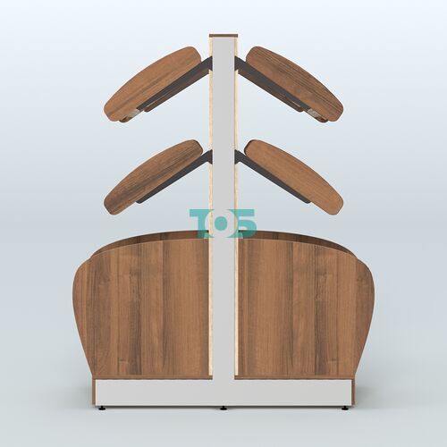 Островной низкий стеллаж для хлеба и выпечки Феникс №5