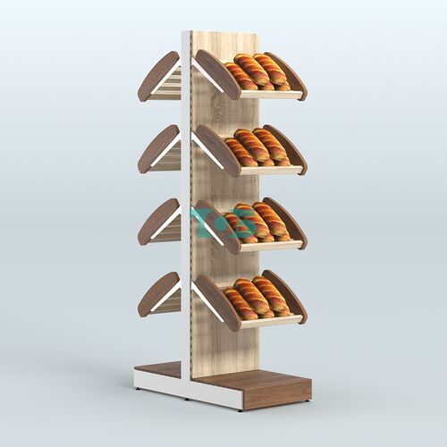 Островной стеллаж для хлеба и выпечки Феникс №6