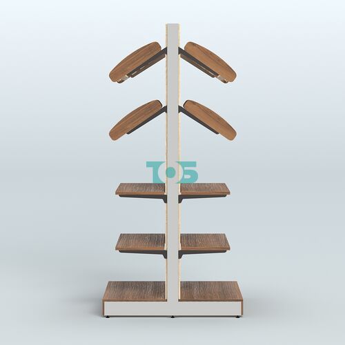 Островной высокий стеллаж для хлеба и выпечки Феникс №15