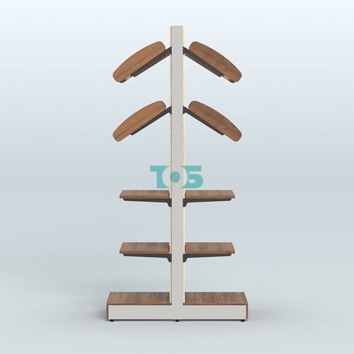 Островной высокий стеллаж для хлеба и выпечки Феникс №17