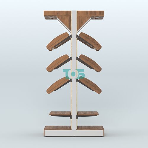 Островной высокий стеллаж для хлеба и выпечки Феникс №14