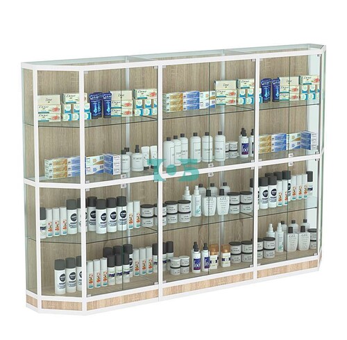 Витрина из профиля Трапеция №4 (3-ех метровая)