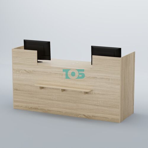 Ресепшен Атлант классический с полкой №2