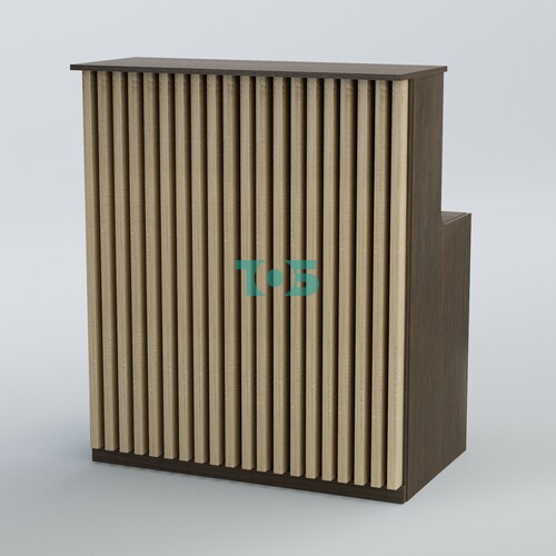 Ресепшен прямоугольный серии ВЕРТИКАЛЬ №1